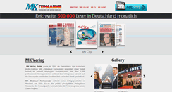 Desktop Screenshot of mk-germany.de