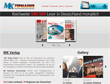 Tablet Screenshot of mk-germany.de